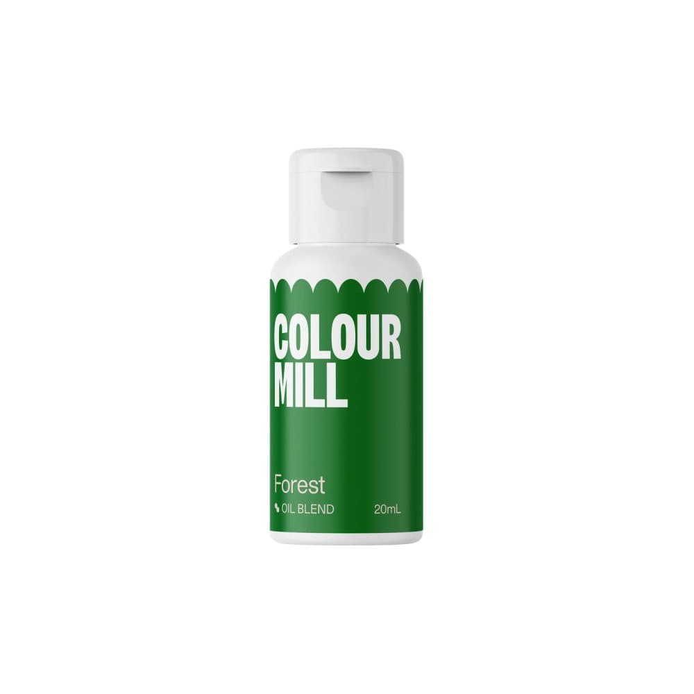 Forest 20ml UTAN E171 Oljebaserad Ätbar Färg Colour Mill