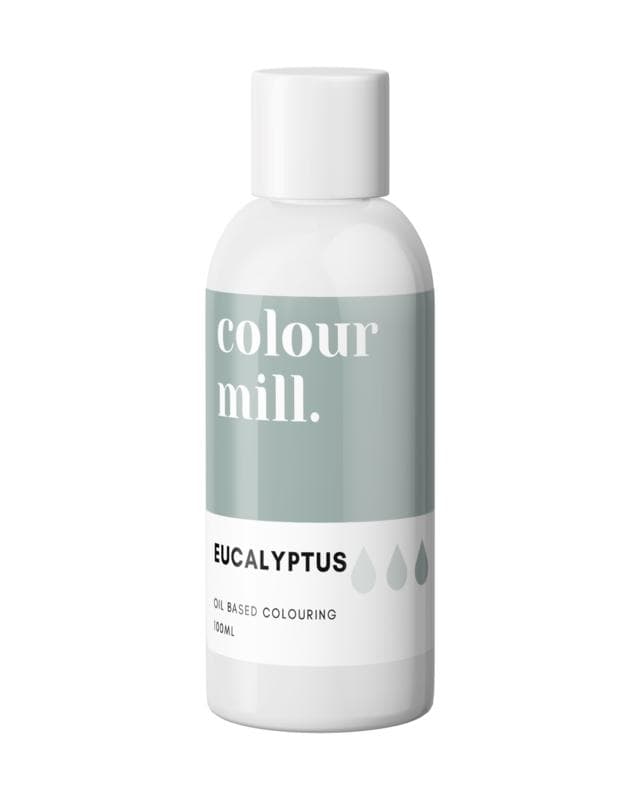 Eucalyptus 100ml Oljebaserad Ätbar Färg Colour Mill