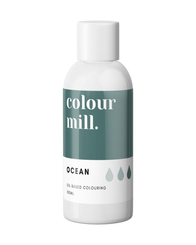 Ocean 100ml Oljebaserad Ätbar Färg Colour Mill