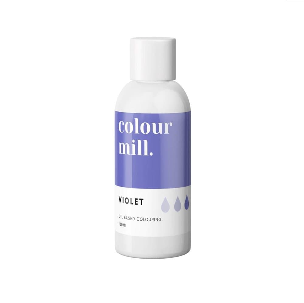 Violet 100ml Oljebaserad Ätbar Färg Colour Mill