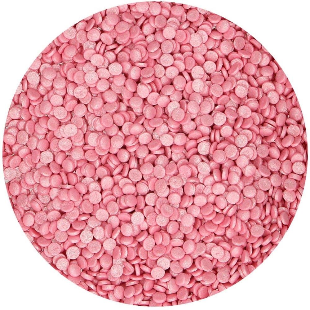 Metallic Pink Confetti Strössel 35g
