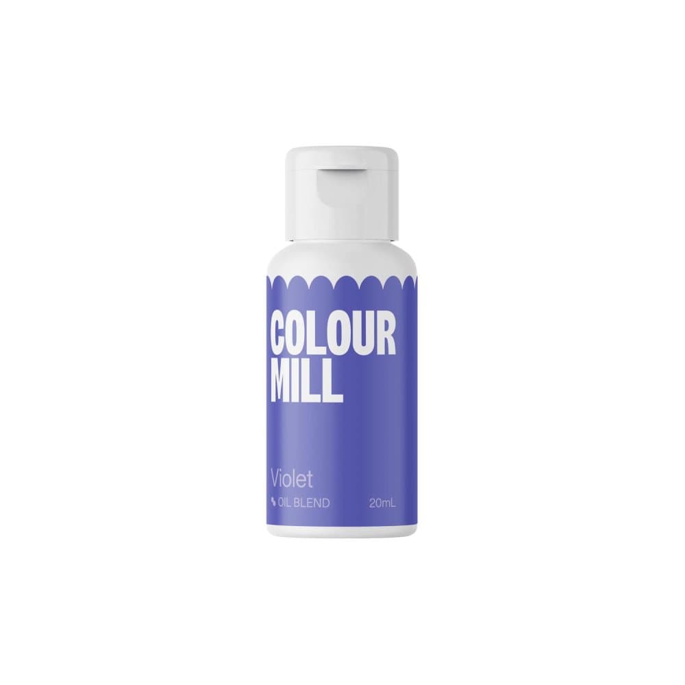Violet 20ml UTAN E171 Oljebaserad Ätbar Färg Colour Mill