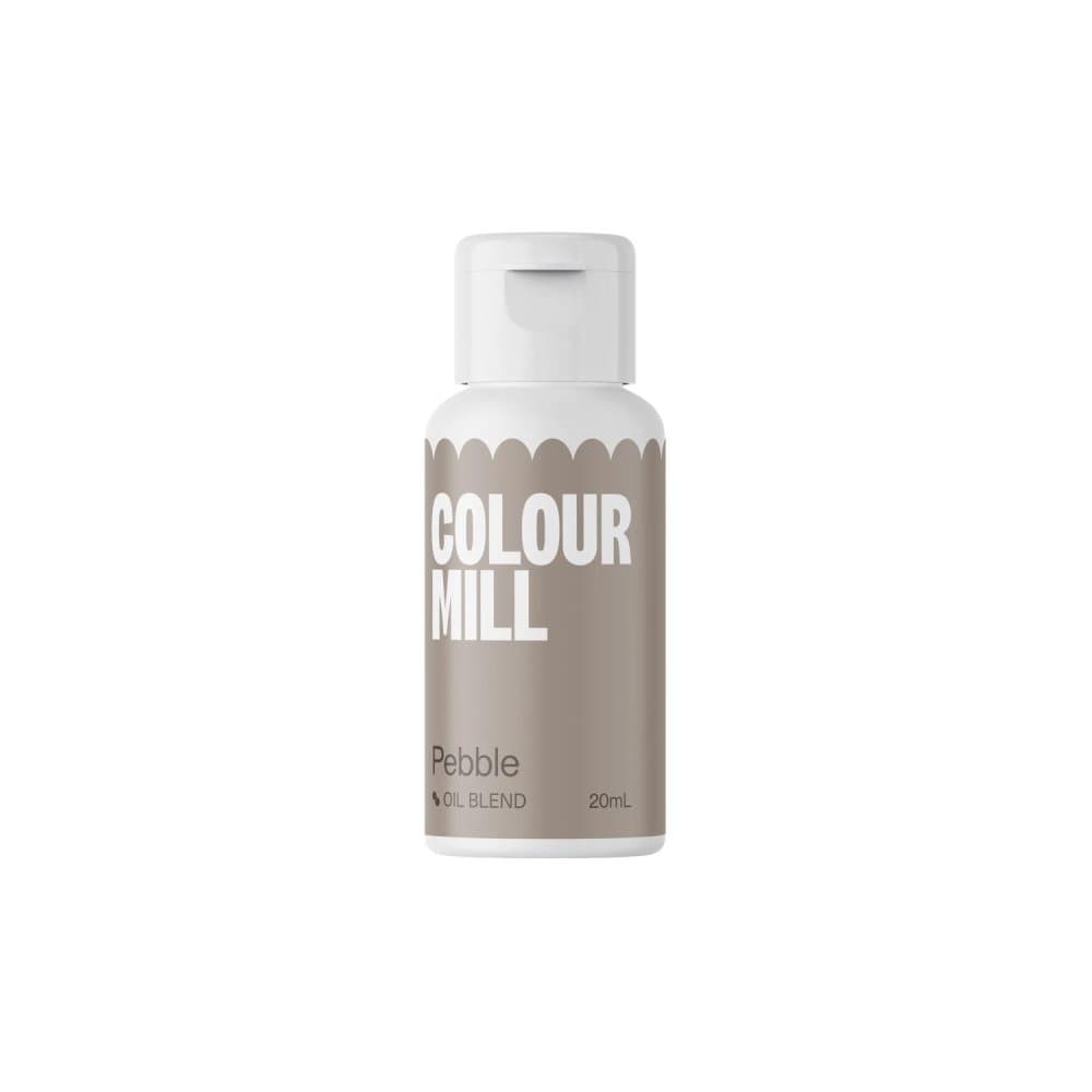 Pebble 20ml UTAN E171 Oljebaserad Ätbar Färg Colour Mill