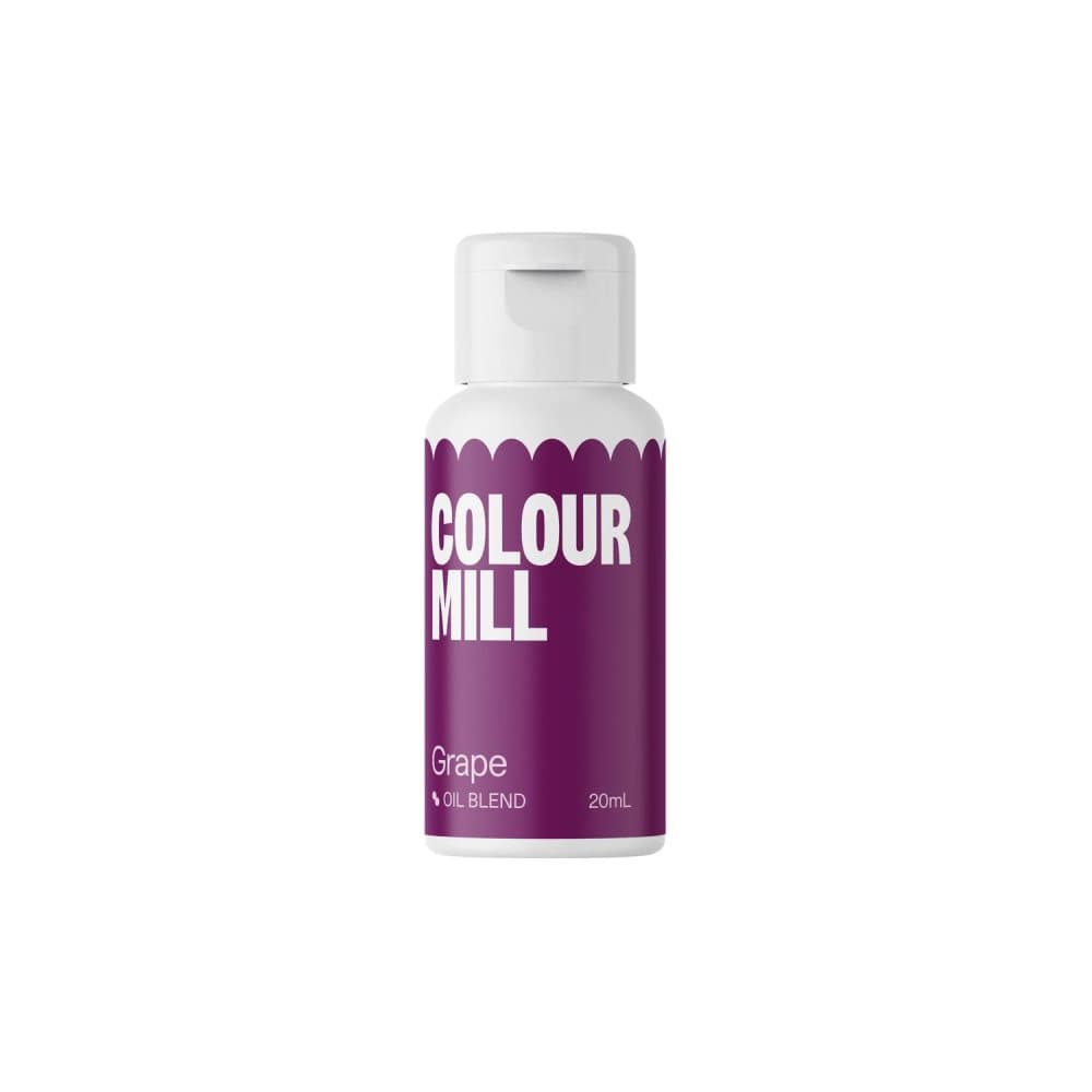 Grape 20ml UTAN E171 Oljebaserad Ätbar Färg Colour Mill
