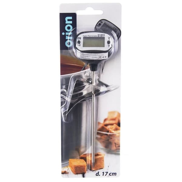 Kötttermometer Elektronisk Probe Stick-In med Clip Solid ORION 17cm