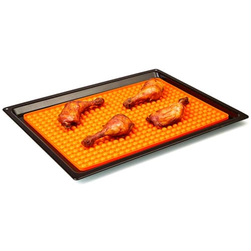 Silikoninen leivonta- ja grillausmatto - matto nastoilla
