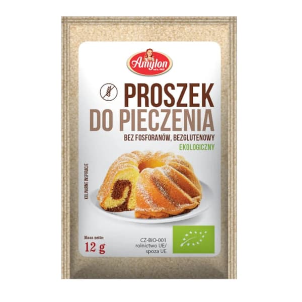 Glutenfri bagepulver ØKOLOGISK 12g
