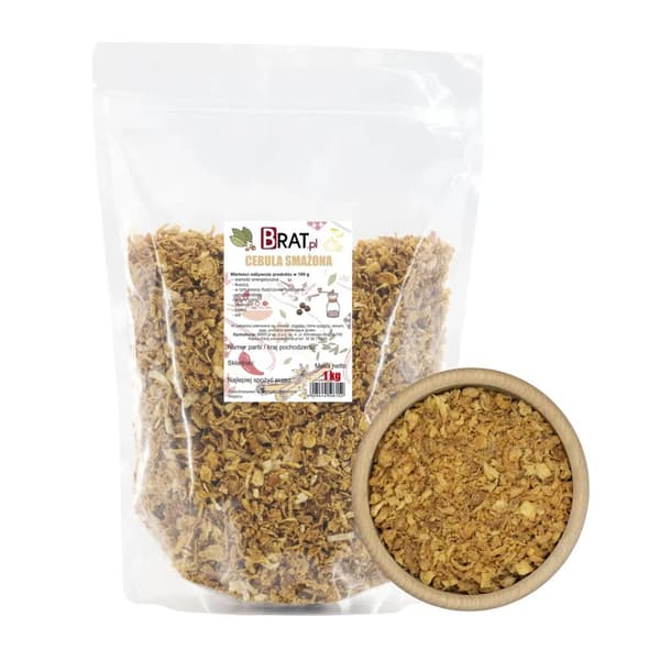 Stegte løg (ristede) 1 kg