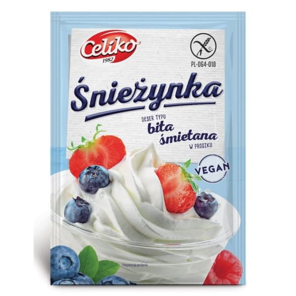 Vegaaninen gluteeniton kermavaahto 50g