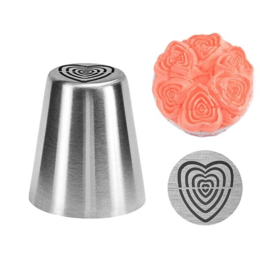 Konfektyrmunstycke XL HEART 36 mm