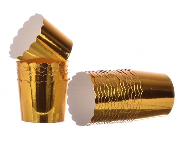 Korkeat paperirullat GOLD 50x48 mm / 50 kpl