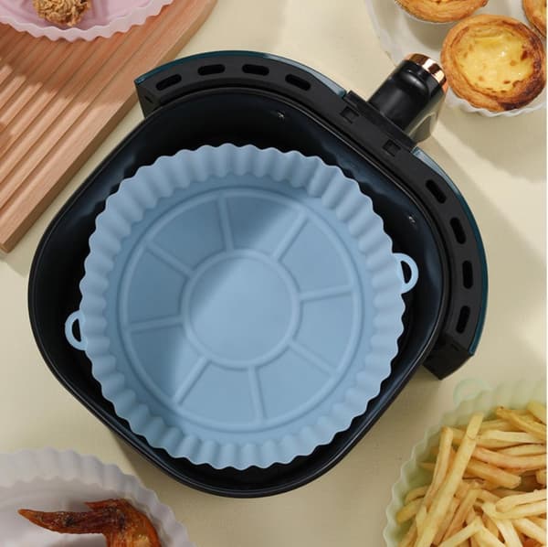 Airfryer Silikoni muoto Air fryer matto Silikoni sisäosa 18cm