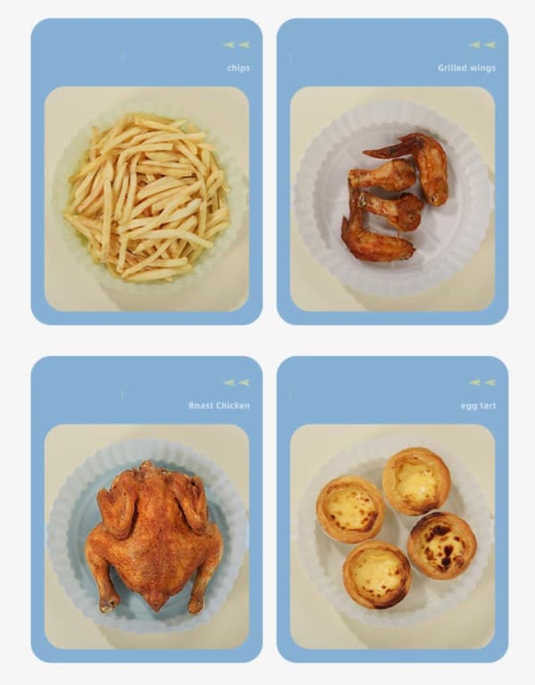 Airfryer Silikonform Luftfritösmatta Silikoninlägg  18CM