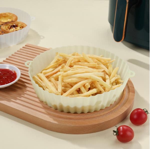 Airfryer Silikonform Luftfritösmatta Silikoninlägg  18CM
