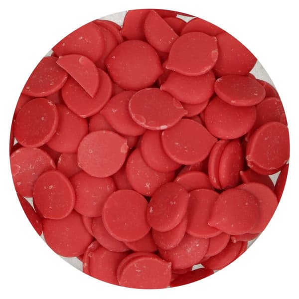 Deco Melts Chokladpastiller Röda 250g Fun Cakes