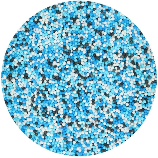 FunCakes - Blå/Blue Shark Mix Nonpareils Strössel