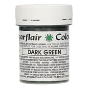 Sugarflair Chokladfärg Mörkgrön, Dark Green 35g