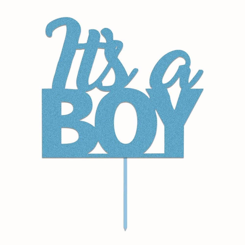 Bristol Novelty Det är en pojke Cake Topper