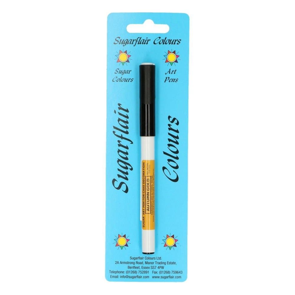 Sugarflair Livsmedelspenna Guld Sugar Art Pen -Autumn Gold-
