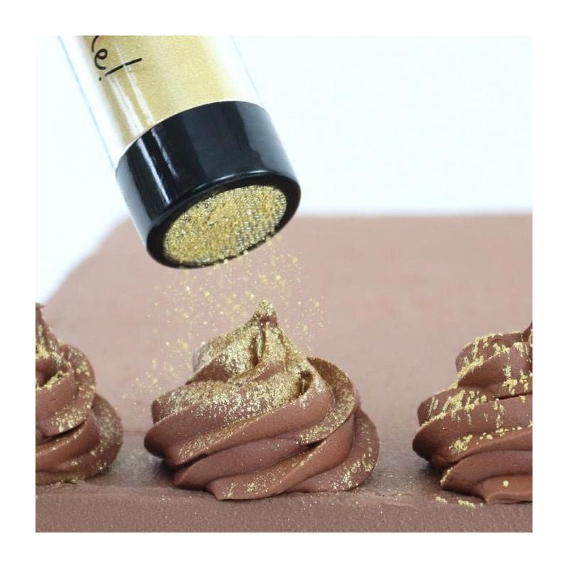 Lustre Snow Gold, Guld - Edible Lustre Dust 10g