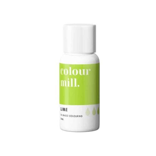 Lime Chokladfärg Oljebaserad Ätbar Färg 20ml - Colour Mill