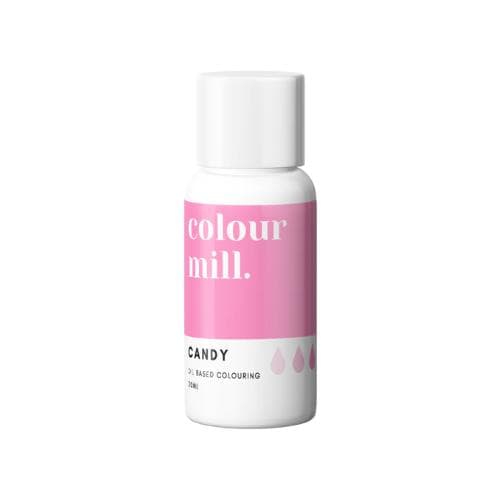 Candy Rosa Chokladfärg Oljebaserad Ätbar Färg 20ml - Colour Mill