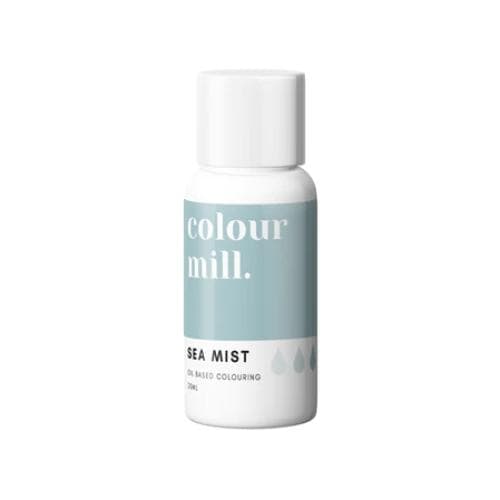 Sea Mist Grön Chokladfärg Oljebaserad Ätbar Färg 20ml - Colour Mill