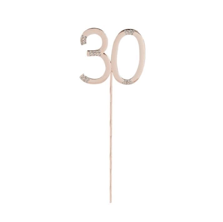 Tårtdekoration 30år