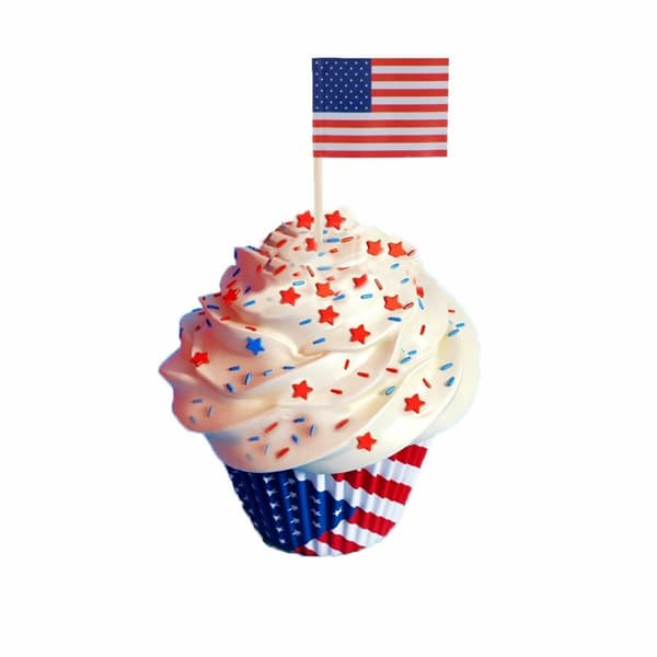 Amscan American Flag Party Picks (Pack of 120)