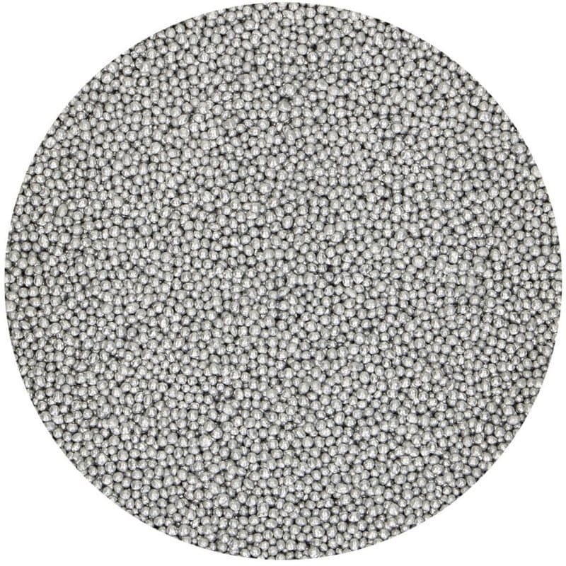 Strössel FunCakes nonpareils Matt Silver