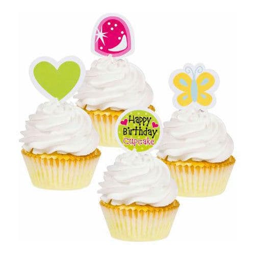 Creative Party Sweet Treats Cupcake Topper (Pack of 12)