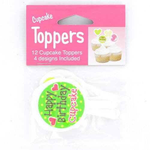 Creative Party Sweet Treats Cupcake Topper (Pack of 12)