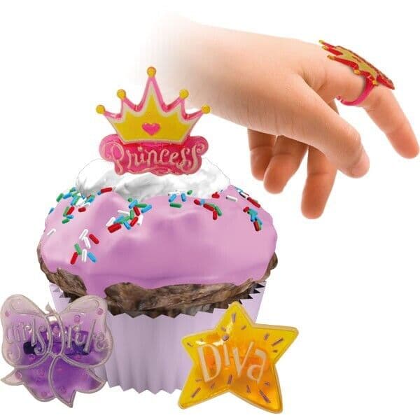Princess Ring Cupcake Topper (Pack of 6) Multicoloured One Size