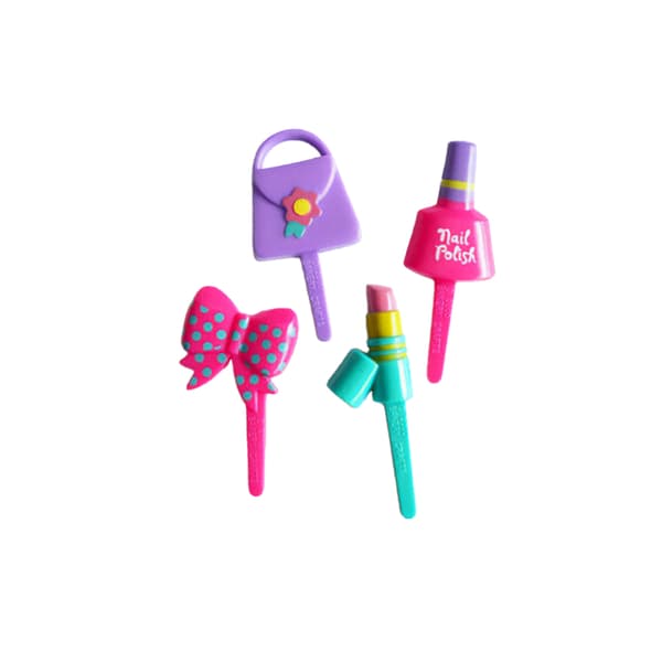 Beauty Cake Topper (Pack of 6) Multicoloured One Size