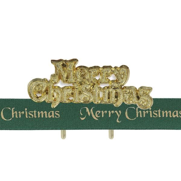 Anniversary House Christmas Cake Decorating Kit (Pack of 2) Gold/Green One Size