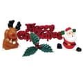 Miniatyrbilde 1 av 2: Anniversary House Cheerful Christmas Scene Cake Decorating Kit (Pack of 4)