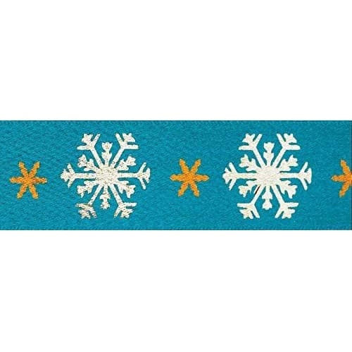 Anniversary House Band Snöflinga Tårtdekoration Silver/Blue/Yellow One Size
