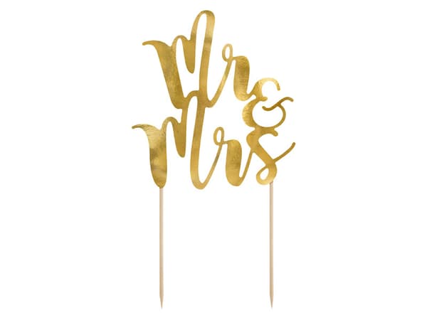 Mr&Mrs kakkukoriste, 25,5 cm (1 pakkaus / 50 kpl)