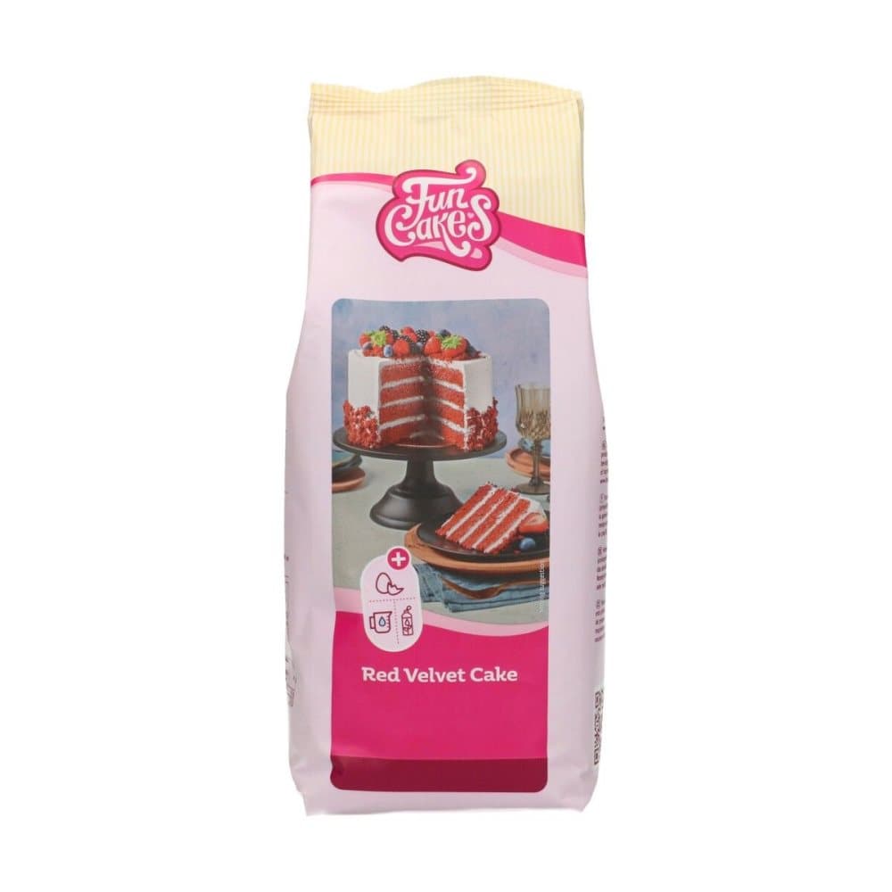 Bakmix För Red Velvet 1 Kg - FunCakes