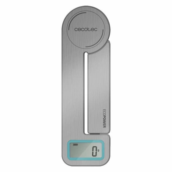 Keittiövaaka Cecotec Cook Control 10100 EcoPower Compact LCD 5 Kg Ruostumaton teräs