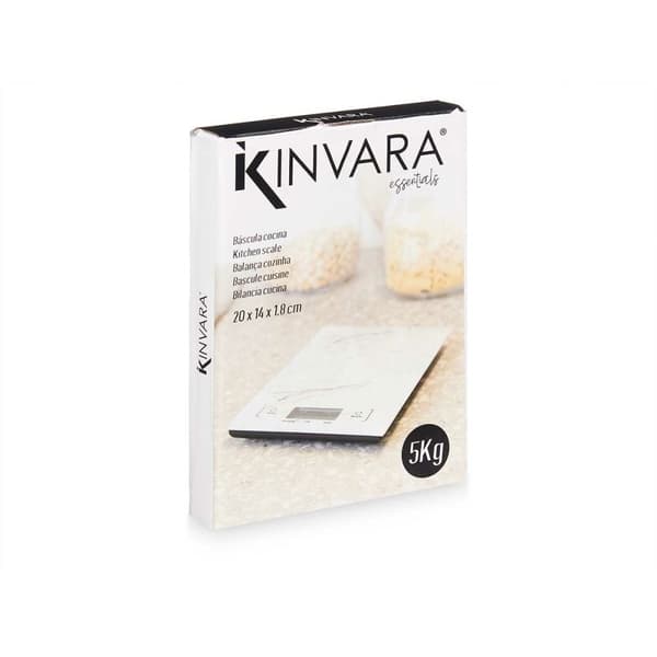 Köksvåg Kinvara EKS-022 5KG Vit 5 kg Marmor (6 antal)