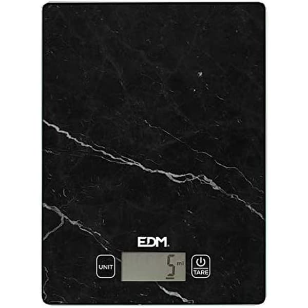 Köksvåg EDM 07528 Svart 5 kg