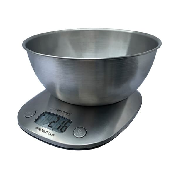 køkkenvægt Esperanza EKS008 Hvid 5 kg