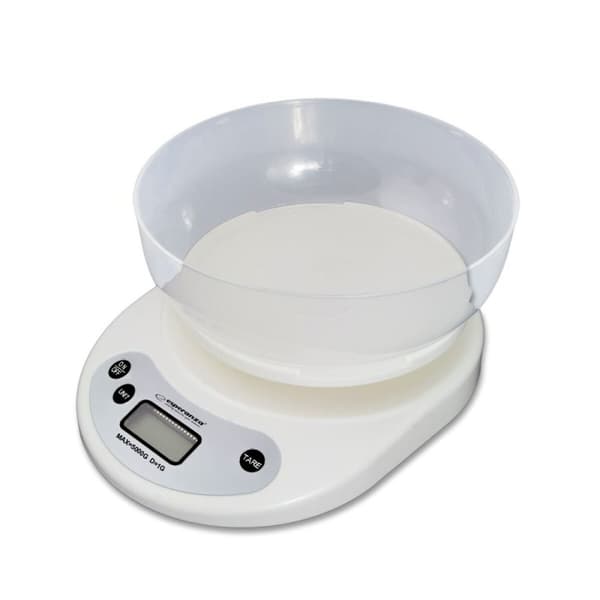 Keittiövaaka Esperanza EKS007 Valkoinen 5 kg