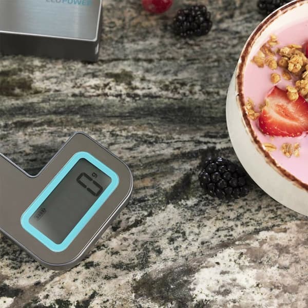 køkkenvægt Cecotec Cook Control 10100 EcoPower Compact LCD 5 Kg Rustfrit stål