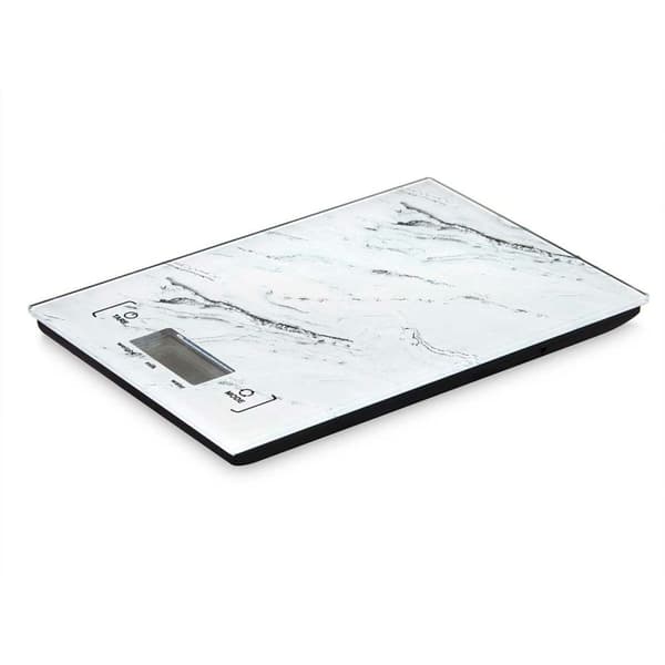 kjøkkenvekten Kinvara EKS-022 5KG Hvit 5 kg Marmor (6 enheter)