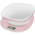 Miniatyrbillede 1 af 3: Elektronisk köksvåg - TERRAILLON - Rosa Macaron + Skål - Kapacitet 5 kg - Gradering 1 g - Vätskeomvandling
