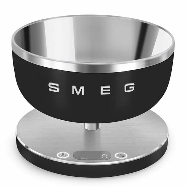 Keittiövaaka Smeg KSC01BLMWW Musta 5 kg Digitaalinen