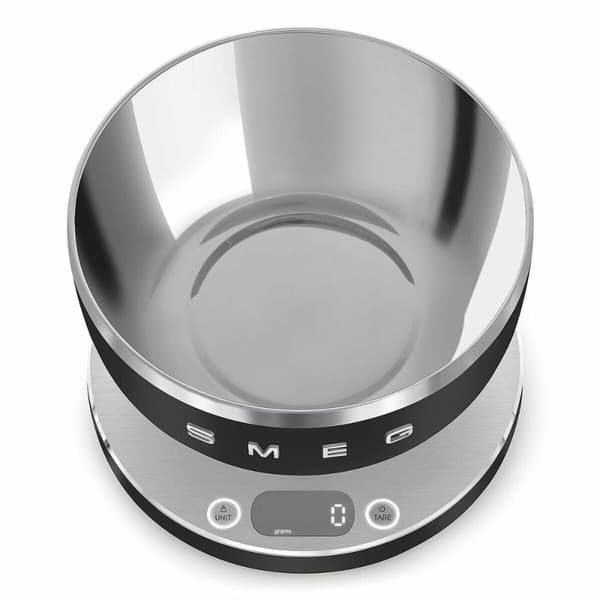 køkkenvægt Smeg KSC01BLMWW Sort 5 kg Digital