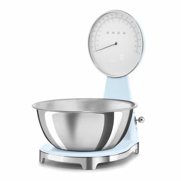 køkkenvægt Smeg KSF01PBWW Blå 5 kg